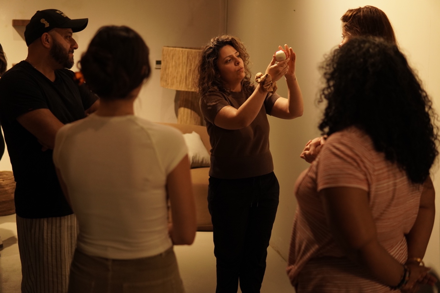An improv exercise in the round
